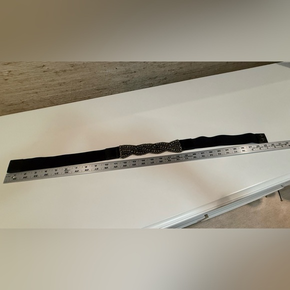 BCBG Max Azria jeweled chain belt, size small - Picture 5 of 8